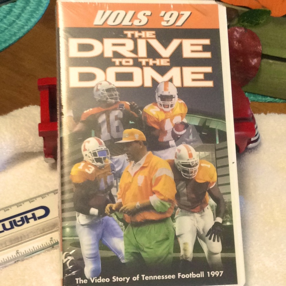 New 1997 UT Vols VHS video, 1986 Sugar Bowl VHS &